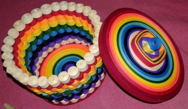 Paper Quilling Jewellery Gift Box